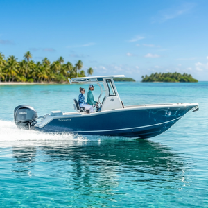 เรือ TideWater รุ่น 232 LXF ปี 2026 ขนาด 4 เมตร ตัวถังอลูมิเนียม เครื่องยนต์เบนซิน คอนโซลกลาง กำลัง 300 แรงม้า รับน้ำหนักได้ 1500 ปอนด์ สภาพใหม่ 20 20/20 8 ฟุต 10 นิ้ว - Product Image 3