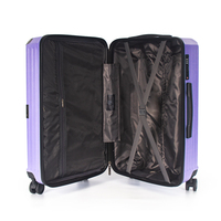 Nouvelle conception, valise de voyage unisexe multifonctionnelle à grande capacité, légère, simple, avec roulettes, ensemble de bagages