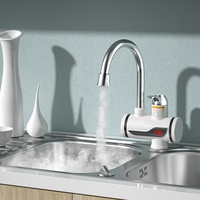 Hiver spécial Chauffage à froid Robinet d'eau chaude Affichage de la température Chauffe-eau électrique Robinet de cuisine Robinet d'eau électrique