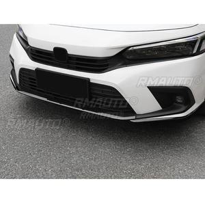 <b>For</b> Honda Civic 11th Gen 2021-2024 Body Kit Honda Civic Front Bumper Lip Splitter Titanium Black Style <b>Diffuser</b> <b>Car</b> Accessories - Product Image 2