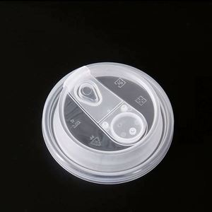Couvercle en plastique jetable anti-fuite de 90 mm pour tasses à café, en PP, multifonctionnel, pour bouteilles à injection séparée, emballage industriel, directement de l'usine - Product Image 4