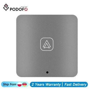 Podofo CarPlay Android Auto AI Box <b>USB</b> <b>Adapter</b> Dongle <b>Plug</b> & Play with WiFi BT Voice Assistant 1 Year Warranty Wired to Wireless - Product Image 1