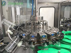 อัตโนมัติสีส้มแก้วน้ำขวดบรรจุเครื่องร้อน/น้ำ Bottling อุปกรณ์/Fruit JUICE Production Line สำหรับขาย - Product Image 3