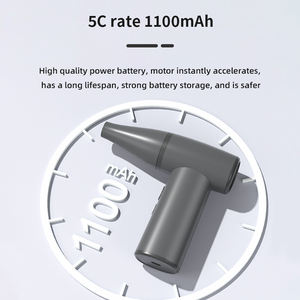 Portátil de alta velocidade Mini Jet <span class=keywords><strong>Turbo</strong></span> Fan 1100mah quatro Engrenagens ventilador <span class=keywords><strong>Turbo</strong></span> popular para poeira e ar de refrigeração - Product Image 3