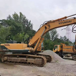 Excavatrice sur chenilles Hyundai HX220HD d'origine coréenne d'occasion, moteur Yanmar, pompe, roulement, haute efficacité, faible nombre d'heures, modèle 2023, bon état - Product Image 1
