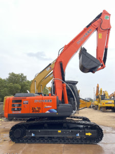 Excavadora Usada Hitachi ZX200, Excavadora de Cadenas de Segunda Mano, 20t, Maquinaria de Construcción Original de Japón, Hitachi200 en Buenas Condiciones - Product Image 2