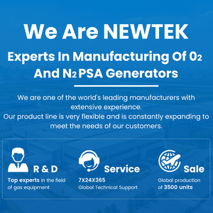 نظام حاويات أكسجين صناعي من NEWTEK ، 15Nm ³/h في مصنع PSA في أمريكا الجنوبية ، مولد أكسجين معتمد للحام والقطع - Product Image 5