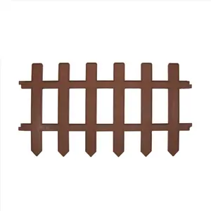 4PC Plastic Small Garden <strong>Fence</strong> Outdoor Garden <strong>Fence</strong> Plastic Garden <strong>Border</strong> <strong>Fence</strong> - Product Image 1