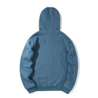 HO Sweat à capuche unisexe décontracté de style streetwear, à manches longues, entièrement zippé, vierge, patchwork, avec capuche ronde, personnalisable avec logo