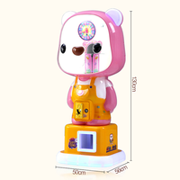 Distributeur automatique de capsules Dreamland Ourson Mignon pour enfants, machine à monnayeur pour jouets et cadeaux, idéal pour centres commerciaux et aires de jeux