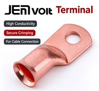 Borne de câble annulaire en cuivre/aluminium de type SC, plaquée étain, pour barre omnibus de protection contre la foudre haute tension, marque JEMA