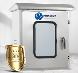 Caixa de metal elétrica IP65 para uso externo personalizada, caixa de ferro econômica à prova d'água para eletrônicos, caixa de metal elétrica