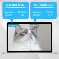 Toptan Yüksek Hızlı Okuma Blu-ray DVD Oynatıcı Harici Blu-ray Oynatıcı Windows Dizüstü Bilgisayar Masaüstü Bilgisayar ile Uyumlu
