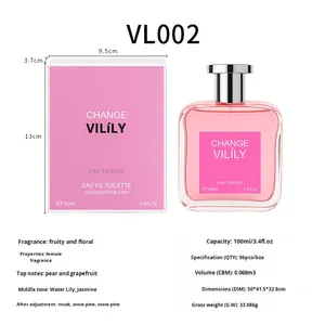 Vilily Ladies <span class=keywords><strong>Perfume</strong></span> 100mL Fragancia de flores Jasmine <span class=keywords><strong>Iris</strong></span> Aceite perfumado exclusivo para mujer - Product Image 5