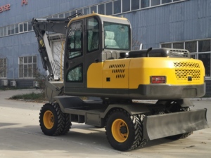 Thủy lực bánh DIESEL máy xúc máy móc xây dựng để bán - Product Image 5