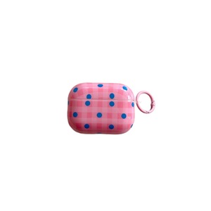 Funda Kawaii para Airpods 1/2/3/4 con Diseño a Cuadros y Puntos, con Anillo para Llavero, Cubierta Protectora para Auriculares, Venta al Por Mayor - Product Image 5