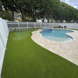 JS UV certifié 25mm aménagement paysager <span class=keywords><strong>gazon</strong></span> artificiel jardin pelouse herbe 45mm <span class=keywords><strong>gazon</strong></span> <span class=keywords><strong>synthétique</strong></span> pour balcon - Product Image 2