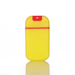 プラスチックトラベルポケットサイズアルコール香水手指消毒剤フラットミストスプレークレジットカードボトル10ml 12ml 15ml 20ml