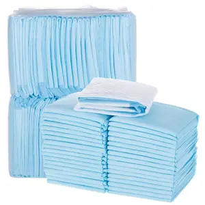 Hot Sale 60x60 60x90 wasserdichte Welpen Pads Walmart Einweg saugfähige Matten schnell zeichnen Hunde pads für Hunde Großhandel Haustier Pads