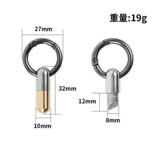 Mini Herramienta Multiusos en Forma de Llavero, Cuchillo y Cortador de Pastillas, Abridor de Latas y Paquetes - Product Image 4