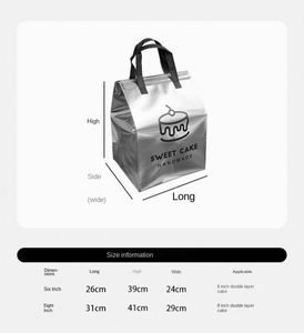 High Quality Non-Woven Portable Insulated Cooler Bag for Alcohol Beverage and Milk Tea Takeaway Packaging - Product Image 4