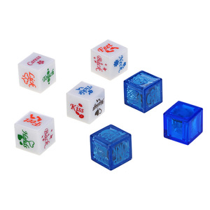 Bán Chạy nhất dẫn ánh sáng phát ra vài màn dạo đầu vui vẻ xúc xắc có thể được in theo các tác phẩm nghệ thuật logo Tán Tỉnh xúc xắc - Product Image 4