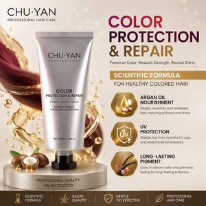 Tinte Profesional para el Cabello con Aceite de Argán para un Brillo Intenso - Crema de Color Permanente de Lujo Chuyan - Antiencrespamiento y de Larga Duración - Product Image 6