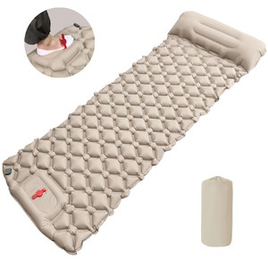 Colchoneta Inflable Ultraligera para Acampar al Aire Libre, con Almohada, Colchón de Aire Ligero e Impermeable para Camping - Product Image 6