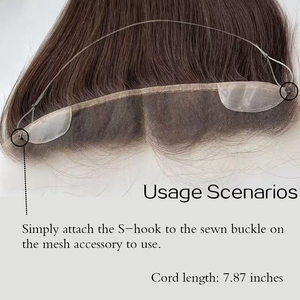 Fil invisible HYUNDU pour extensions de cheveux avec coussinet en silicone PU, confortable et sûr - Product Image 2