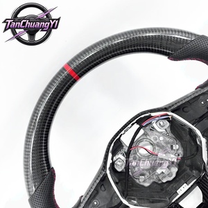 Volante de Fibra de Carbono de Diseño Nuevo Personalizado para Volkswagen VW <span class=keywords><strong>Golf</strong></span> <span class=keywords><strong>8</strong></span> MK8 GTI <span class=keywords><strong>Golf</strong></span> <span class=keywords><strong>GTE</strong></span> 2020-2021 - Product Image 2