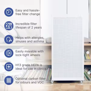 Nuevo Equipo Electrónico <span class=keywords><strong>de</strong></span> Limpieza, Placa Fría para Pintura y Placa <span class=keywords><strong>de</strong></span> Zinc Aluminizado, Purificador <span class=keywords><strong>de</strong></span> Aire H13 para el Hogar - Product Image 3