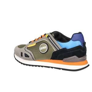 Sneakers Sportive Travis da Uomo Colmar, Scarpe Trendy in Tela Grigio-Verde - Product Image 3