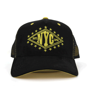 Chất Lượng Cao Tùy Chỉnh New York Thành Phố Thêu Logo Trucker <span class=keywords><strong>Hat</strong></span> 5 Bảng Điều Chỉnh <span class=keywords><strong>Hat</strong></span> Cho Nam Giới Polyester Lưới Bóng Chày Unisex Mũ - Product Image 5