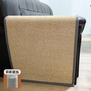 Natürliche Sisal Katzenkratzmatten Katzenkissen Kratzmatten Protektor für Möbel Sofa und Wand Katzenkratzer