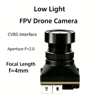 Caméra FPV CVBS ZYKD TC-608 5MP à faible latence avec grand angle 4mm, WiFi et stockage DVR H.264 pour module de drone de course