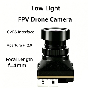 Cámara FPV ZYKD TC-608 5MP de Baja Latencia CVBS con Gran Angular de 4mm, <span class=keywords><strong>WiFi</strong></span>, H.264 y Almacenamiento DVR para Módulo de Dron de Carreras - Product Image 4
