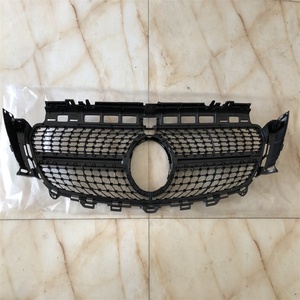 Grille avant de voiture de Style diamant adaptée pour Mercedes Benz <span class=keywords><strong>W213</strong></span> classe E <span class=keywords><strong>E200</strong></span> E250 E300 E350 modèle année 2016-2020 - Product Image 4
