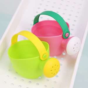 Regadera con cabezal de ducha, juguete de baño de plástico para niños, juego al aire libre, rosa, amarillo, azul - Product Image 2