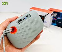 XT1 Nuevo Altavoz Inalámbrico de Tela con Bluetooth, Radio FM/TF/USB, Estéreo, Woofer Portátil, Mini Altavoz de Música con Bajos