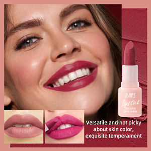 Lápiz Labial Mate USHAS, Superventas, Versátil, para Todo Tipo de Piel, Larga Duración, Resistente al Agua, No se Corre, Alta Cobertura - Product Image 4