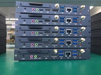 Industrial Mini OPS komputer 4K Display I3 I5 I7 4GB RAM 128GB SSD untuk pendidikan papan tulis operasi PC Mini