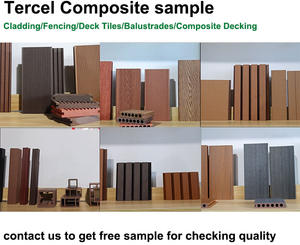 Exterior escovado língua e groove piso trex decking composto sólido - Product Image 4