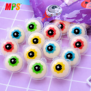 Caramelos de Goma con Forma de Ojo y Planeta 3D OEM |   Caramelo con relleno en el centro con forma de ojo - Product Image 2