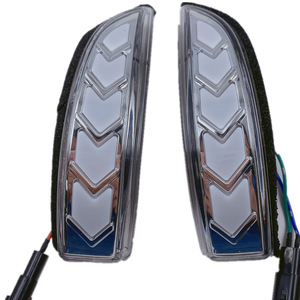 LED Sequential Turn Signals For Rearview <b>Mirrors</b> Water Resistant Modern Design Plastic <b>Rectangular</b> Shape - Product Image 1