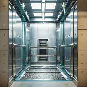 Ascensor de Carga de Estilo Industrial con Puerta Plegable de Apertura Media para Cuartos de Máquinas Pequeños, Tipo de Accionamiento de CA sin Engranajes OTIS - Product Image 1