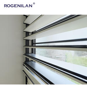 Persianas de Aluminio Ajustables para Ventanas Exteriores Grandes ROGENILAN, Ventanas <span class=keywords><strong>con</strong></span> Rejilla Antimosquitos y Aislamiento Acústico - Product Image 6