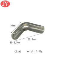 Jiuang besi 20mm sudut logam untuk casing tas pelindung Notebook
