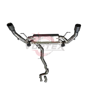 Échappement Catback Valvetronic VORTEX SUS304 pour G01 X3/G02 X4 2.0T/3.0T 2019-2024, silencieux haute performance poli miroir - Product Image 5