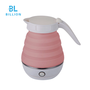 Hervidor eléctrico plegable de silicona de calidad alimentaria para viaje, <span class=keywords><strong>salud</strong></span> y seguridad, Mini hervidor portátil - Product Image 1