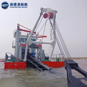 Drague à sable portable <span class=keywords><strong>de</strong></span> 22 tonnes à aspiration par jet, bateau aspirateur <span class=keywords><strong>de</strong></span> sable diesel, machine d'extraction <span class=keywords><strong>de</strong></span> sable <span class=keywords><strong>de</strong></span> rivière <span class=keywords><strong>de</strong></span> 18 m pour la production à petite échelle - Product Image 3